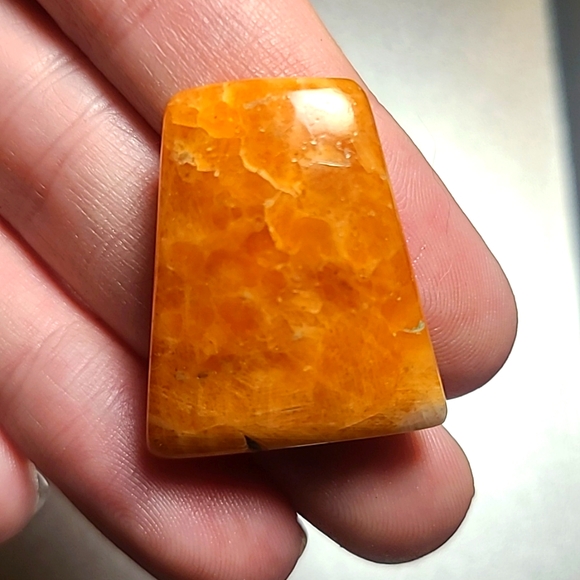 Jewelry - Orange Calcite Crystal Gemstone Cabochon